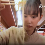 汗だくの井桁弘恵さんがラーメン食す動画
